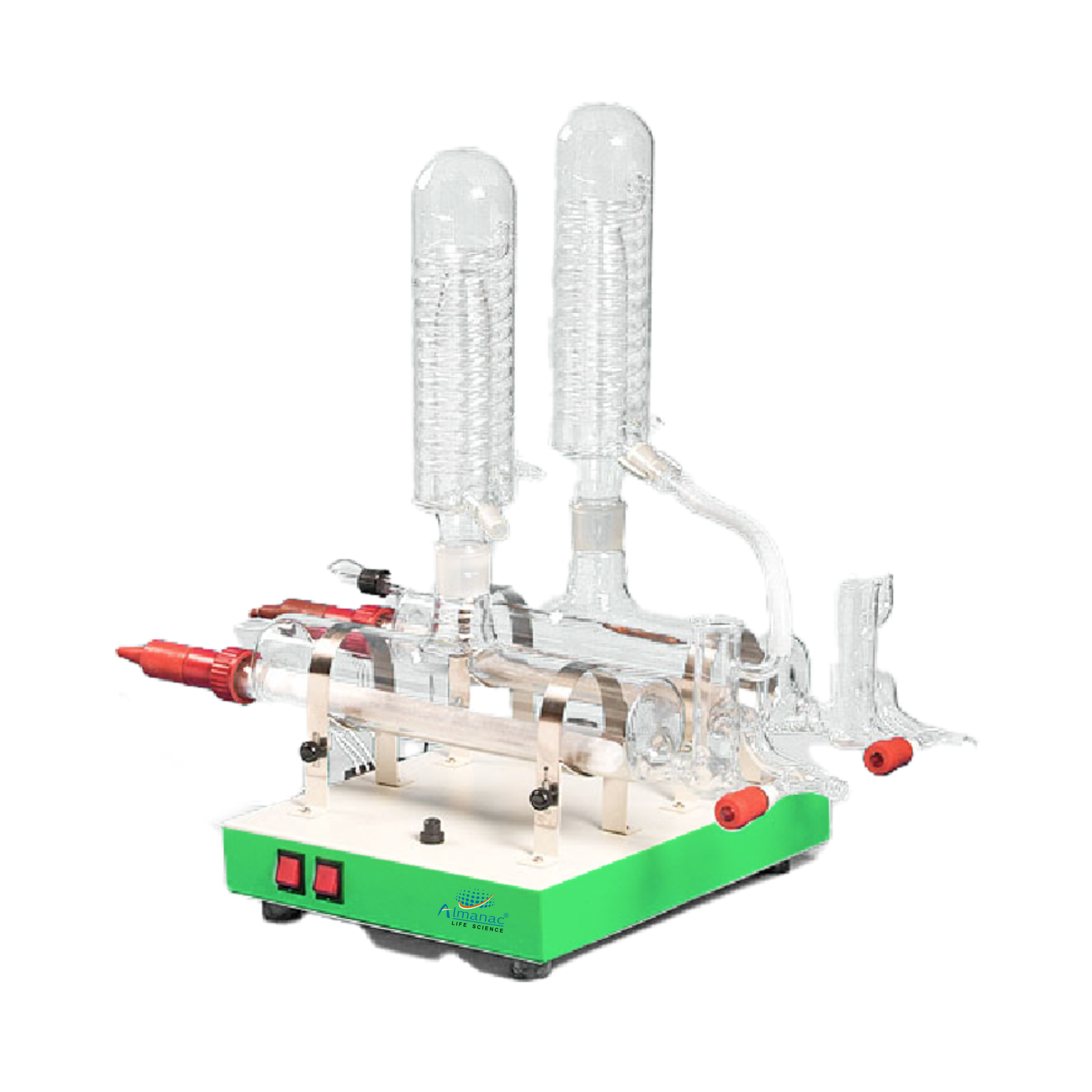 DOUBLE DISTILLATION UNIT